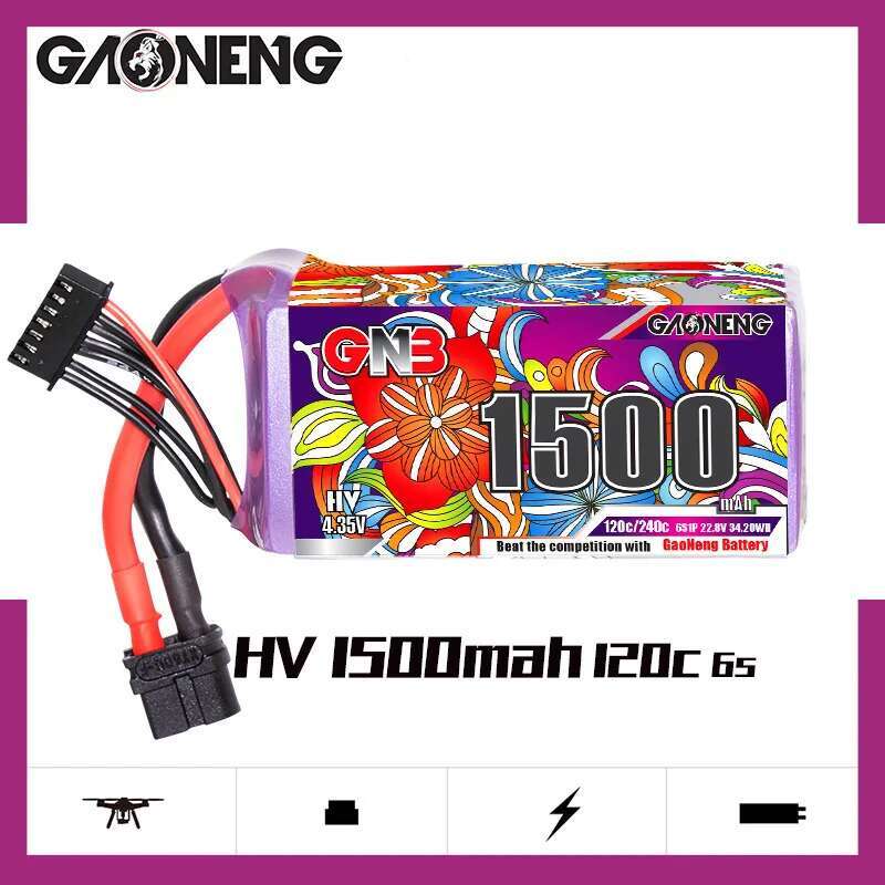 2Pcs GNB 6S Lipo Battery 22.8V - Drone Battery Plate avaliação e preço