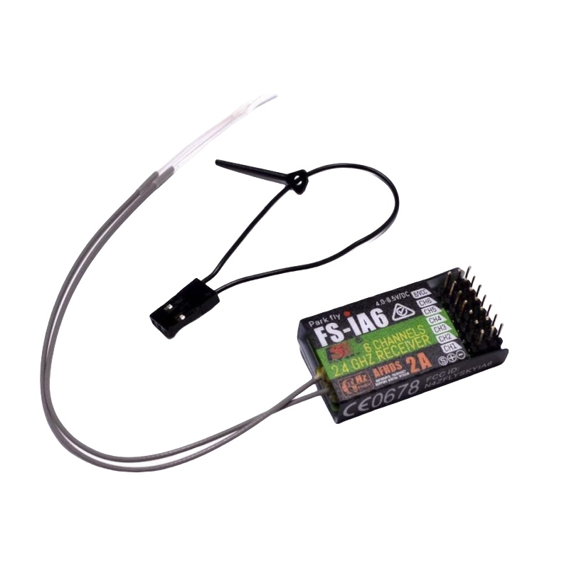 Flysky FS-IA6 Receiver 6CH Dua - Drone Battery Plate avaliação e preço