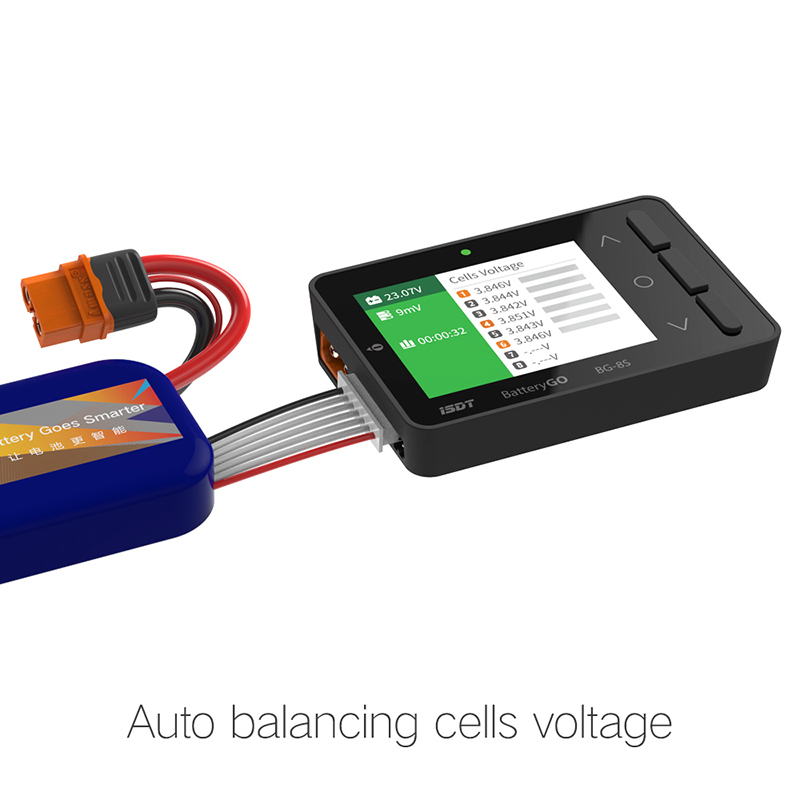 ISDT BG-8S Smart Battery Meter - Drone Battery Voltage Checker avaliação e preço