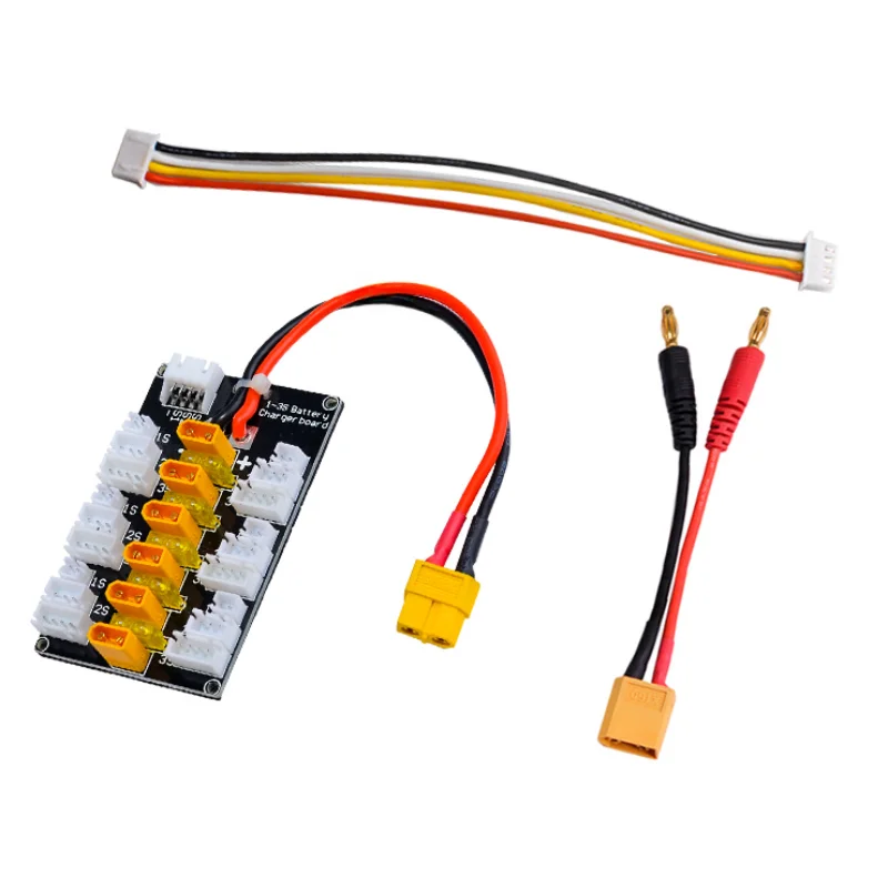1-5Pcs 1S-3S 20A XT30 Plug Lip - Drone Battery Parallel Board avaliação e preço