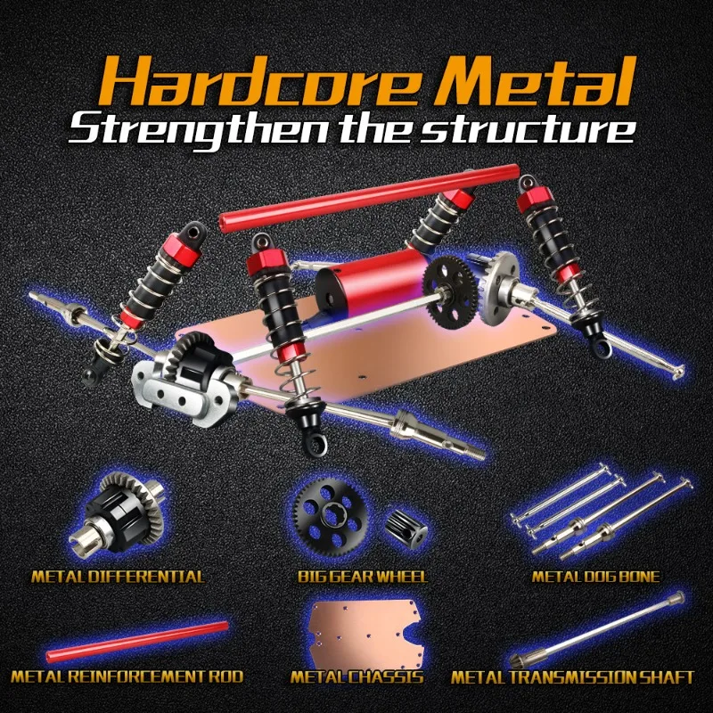 100km/h High-speed 4WD Rc Cars - Drone Battery Alarm avaliação e preço