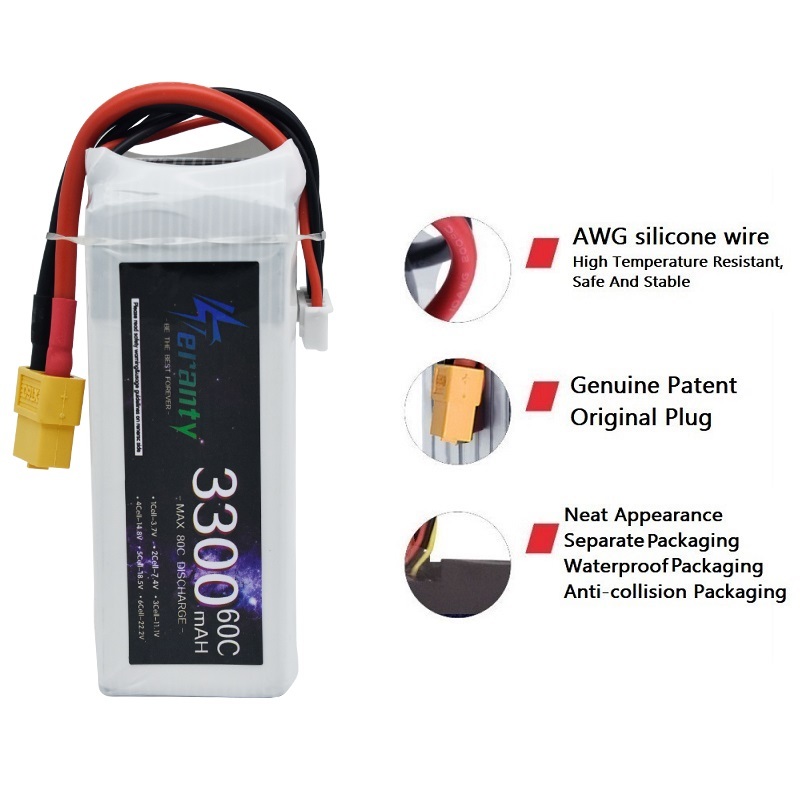 LiPo Rechargeable Battery 4S 3 - Drone Battery Connector avaliação e preço