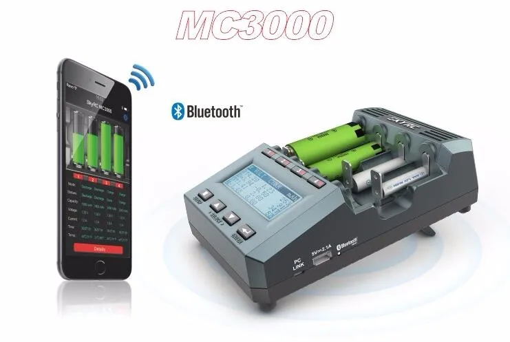 MC3000  Smart 4 Slots LCD Disp - Drone Battery Smart avaliação e preço