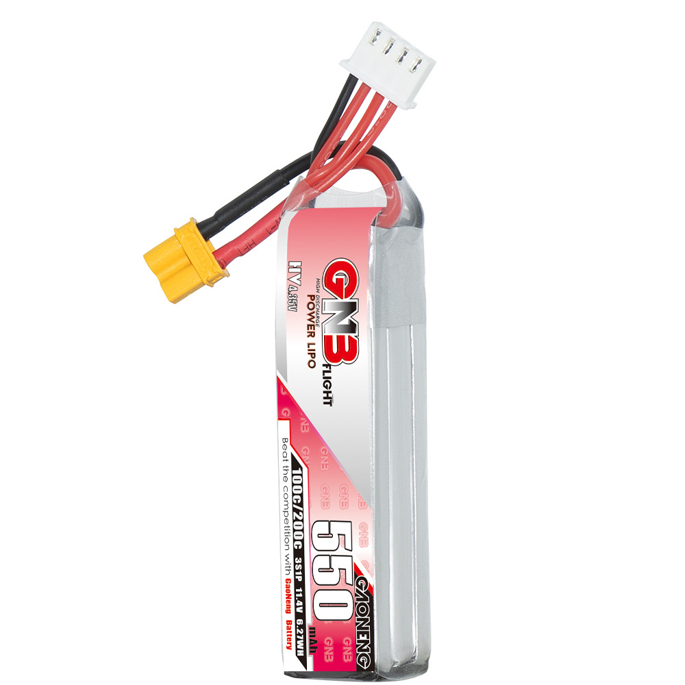 GNB HV 11.4V 550mAh 100C/200C  - Drone Battery Plate avaliação e preço