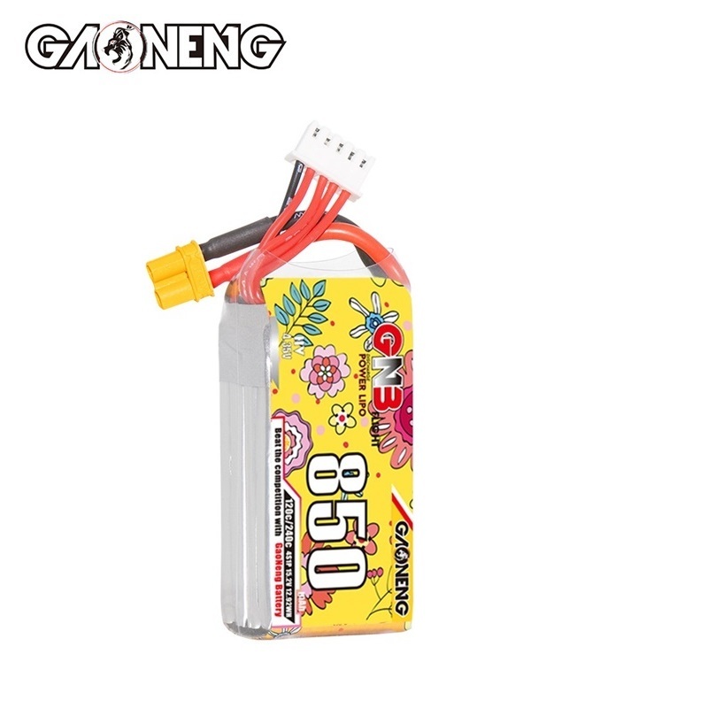 Upgraded GNB 4S 15.2V 850mAh L - Drone Battery 4S avaliação e preço