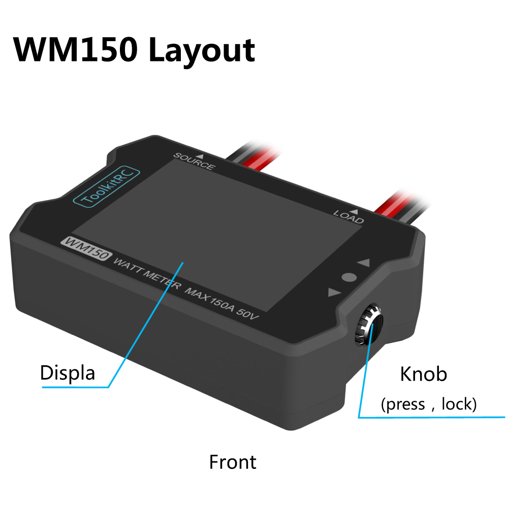 ToolkitRC WM150 150A 50V Watt  - Drone Battery Voltage Checker avaliação e preço
