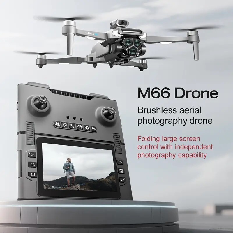 New M66 Triple Battery Brushle - Drone Battery Smart avaliação e preço