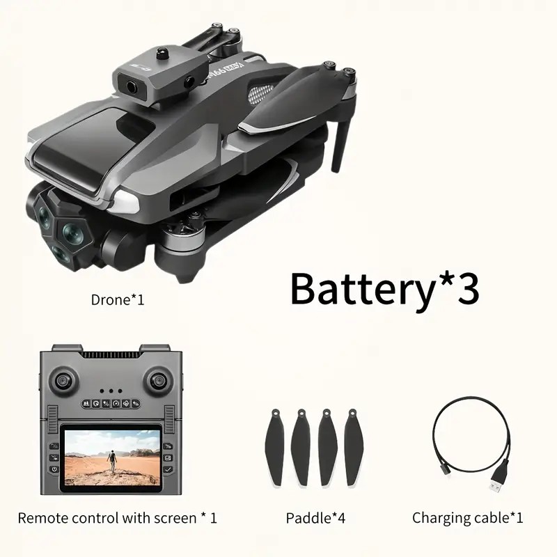 New M66 Triple Battery Brushle - Drone Battery Smart avaliação e preço