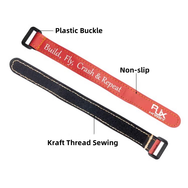 200X20MM Non Slip Silicone Bat - Drone Battery Strap avaliação e preço