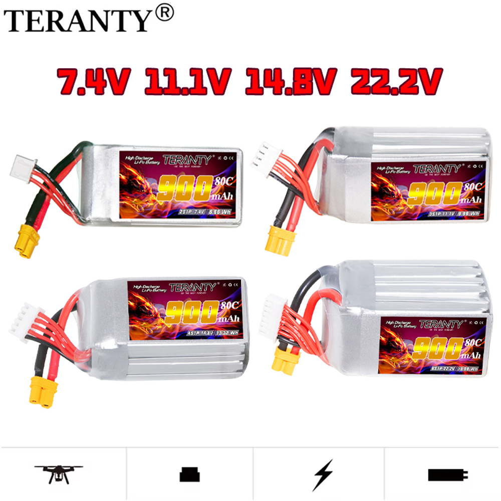 TERANTY 2S 3S 4S 6S 7.4V 11.1V - Drone Battery 3S avaliação e preço