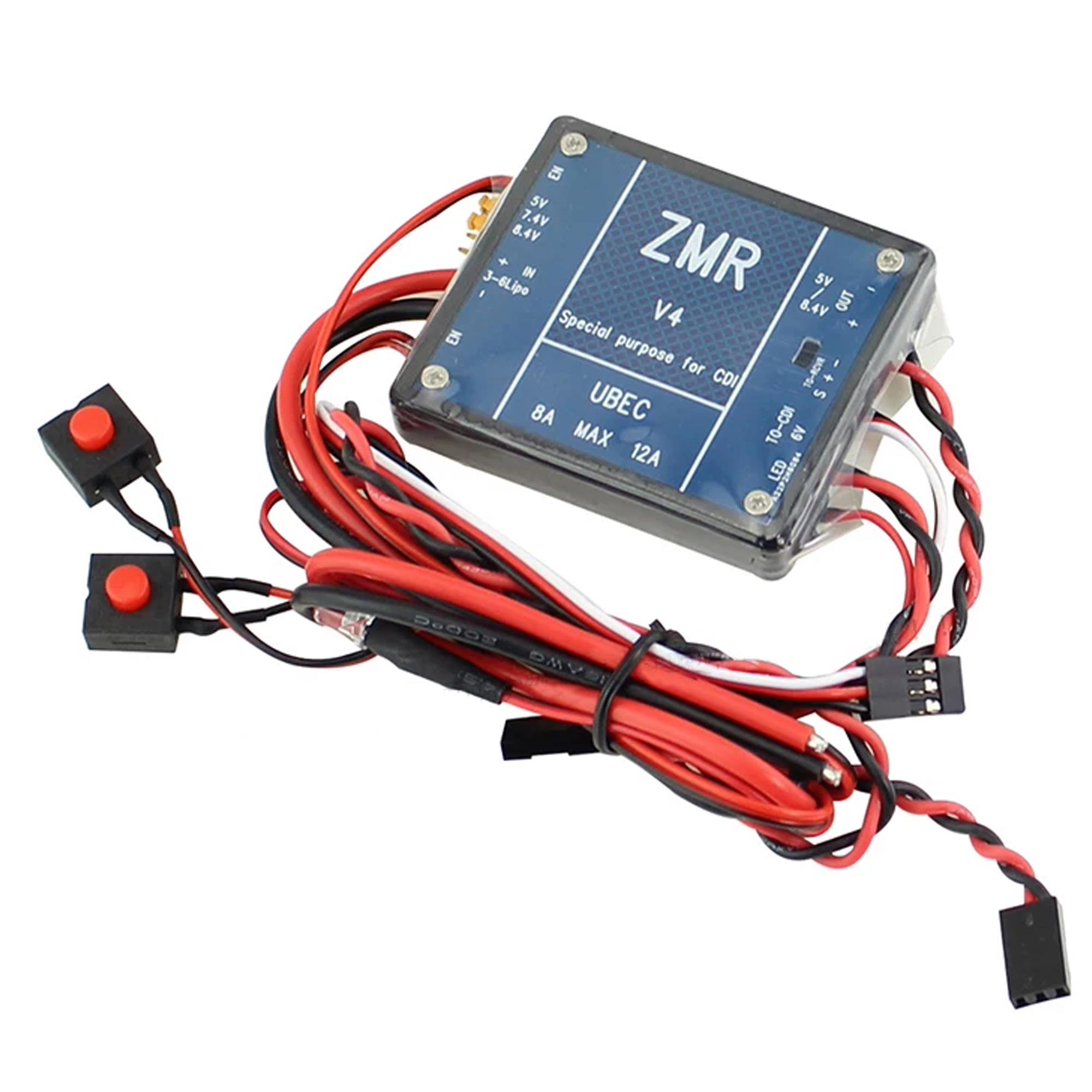 UBEC V2 V3 V4 ZMR 8A Dual BEC  - Drone Battery Connector avaliação e preço
