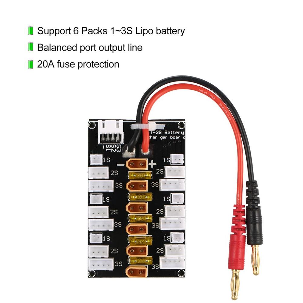 1S-3S 20A XT30 Plug Lipo Batte - Drone Battery Parallel Board avaliação e preço