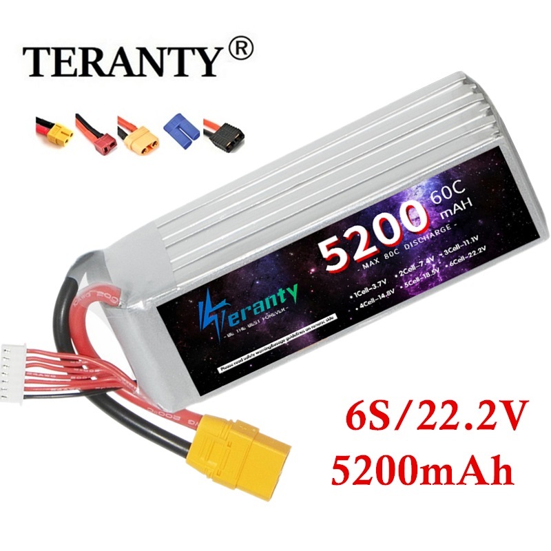 TERANTY 6S 5200mAh Lipo Batter - Drone Battery 6S avaliação e preço