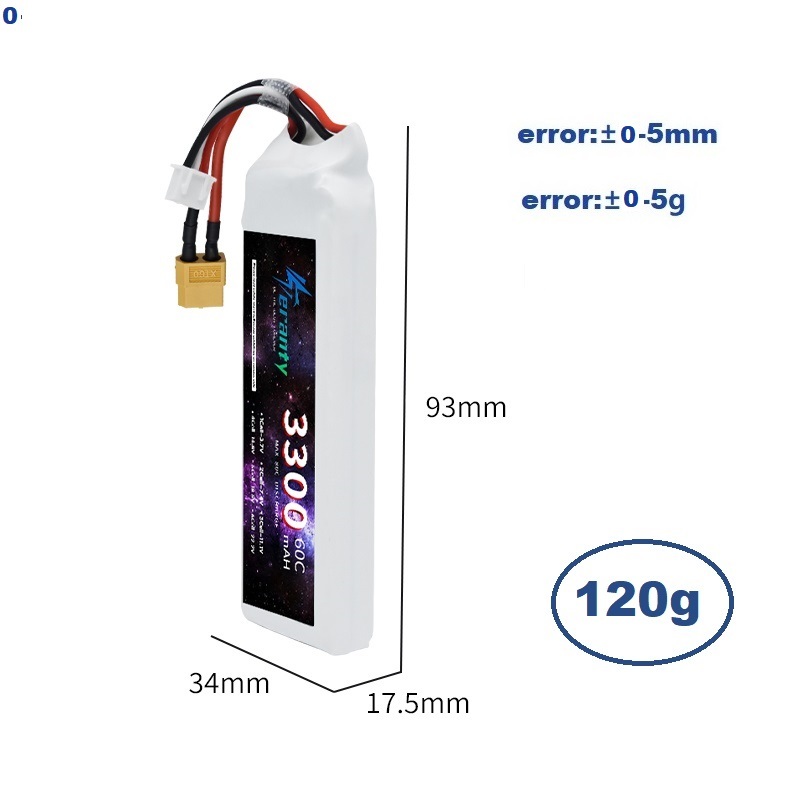 2S 7.4V LiPo Battery 3300mAh 6 - Drone Battery Connector avaliação e preço