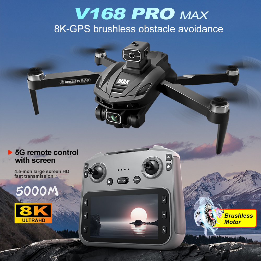 V168 PRO Max GPS Drone 8K Prof - Drone Battery Balance Charger avaliação e preço