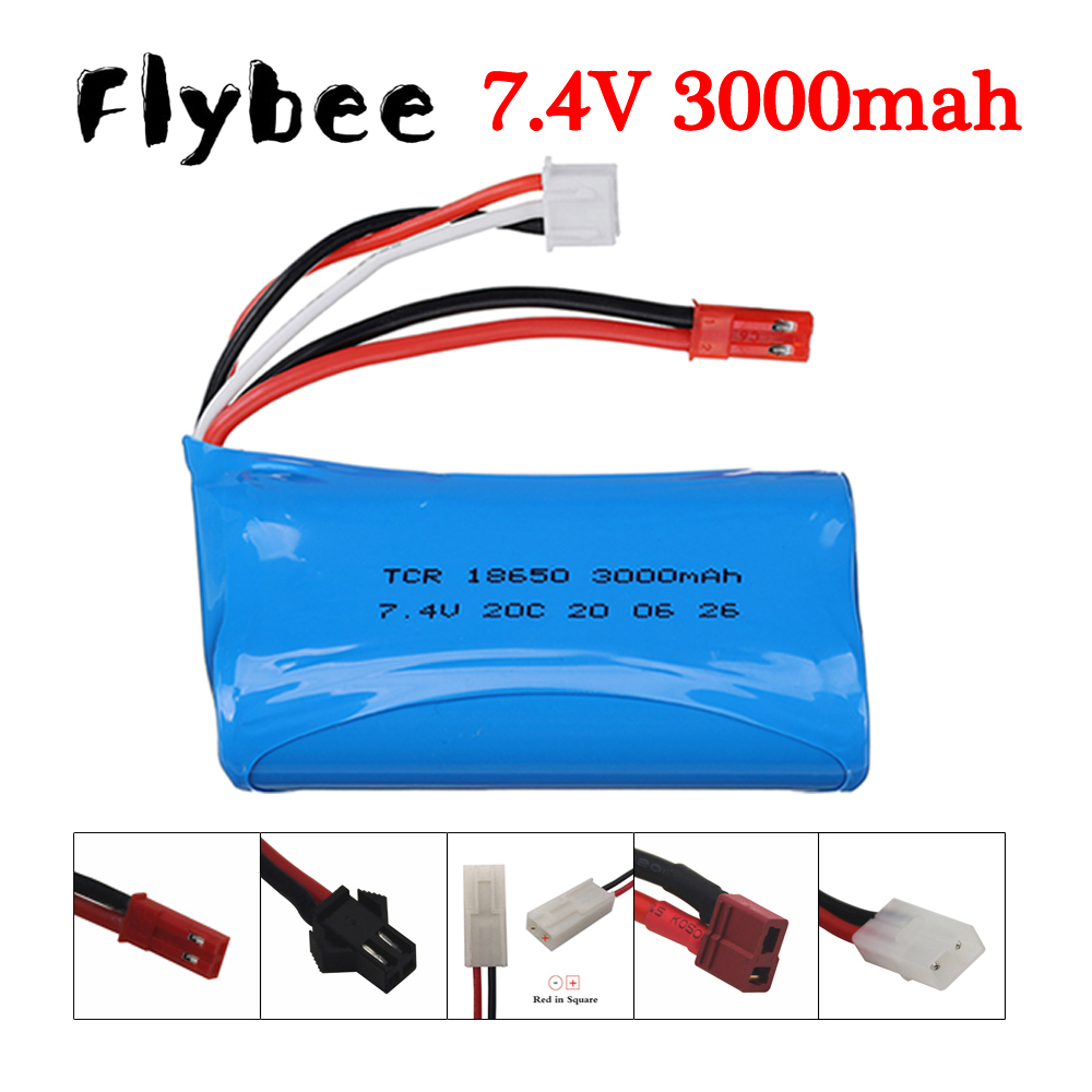 7.4V 3000mAh 18650 Li-ion Bate - Drone Battery Li-Ion avaliação e preço