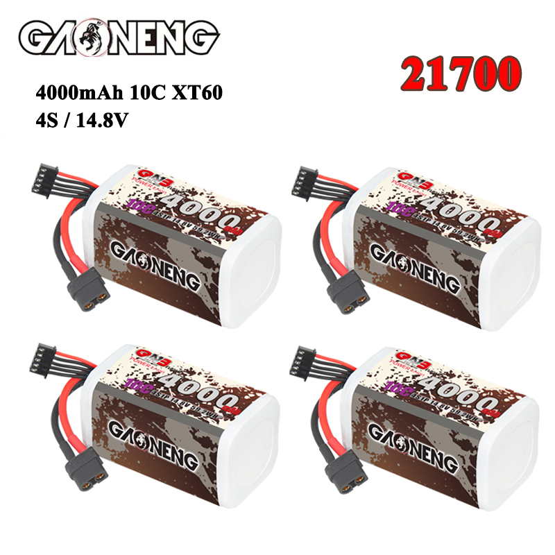 GNB 4000mAh 4S 14.8V 10C 20C W - Drone Battery Plate avaliação e preço
