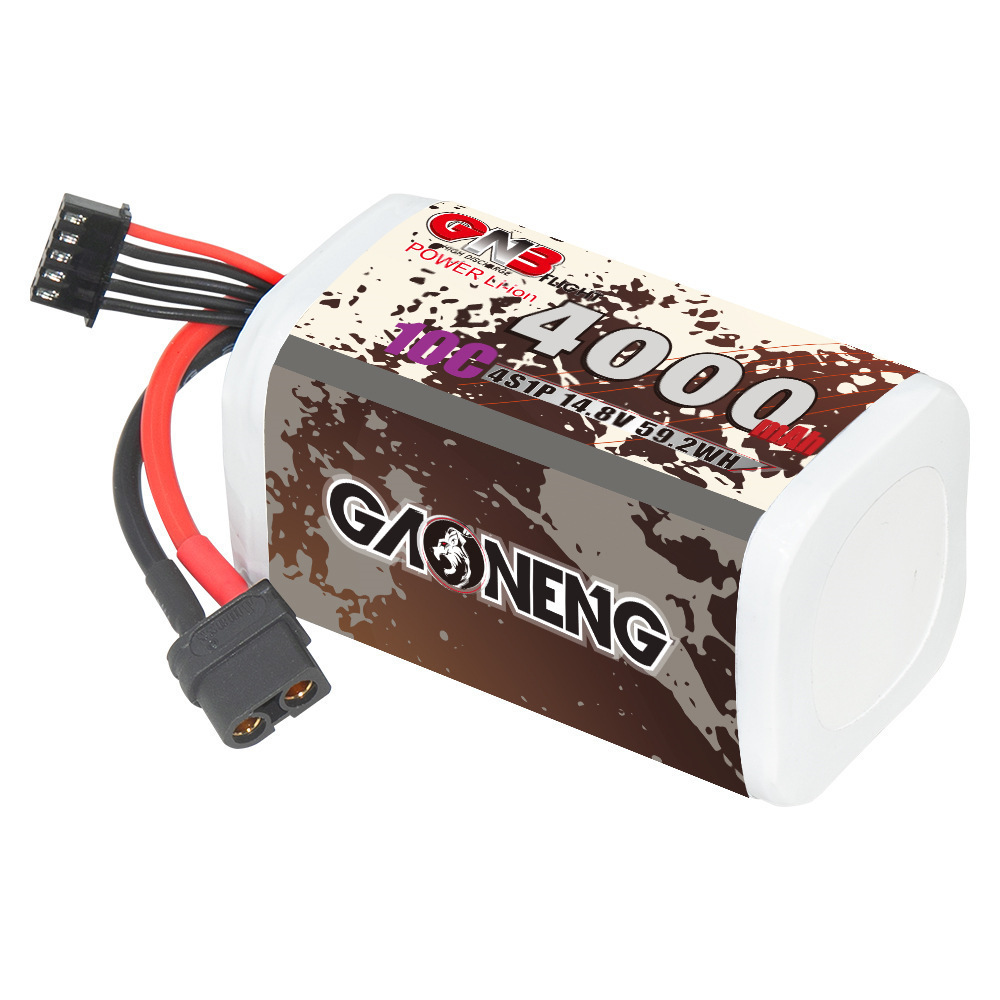 GNB 4000mAh 4S 14.8V 10C 20C W - Drone Battery Plate avaliação e preço
