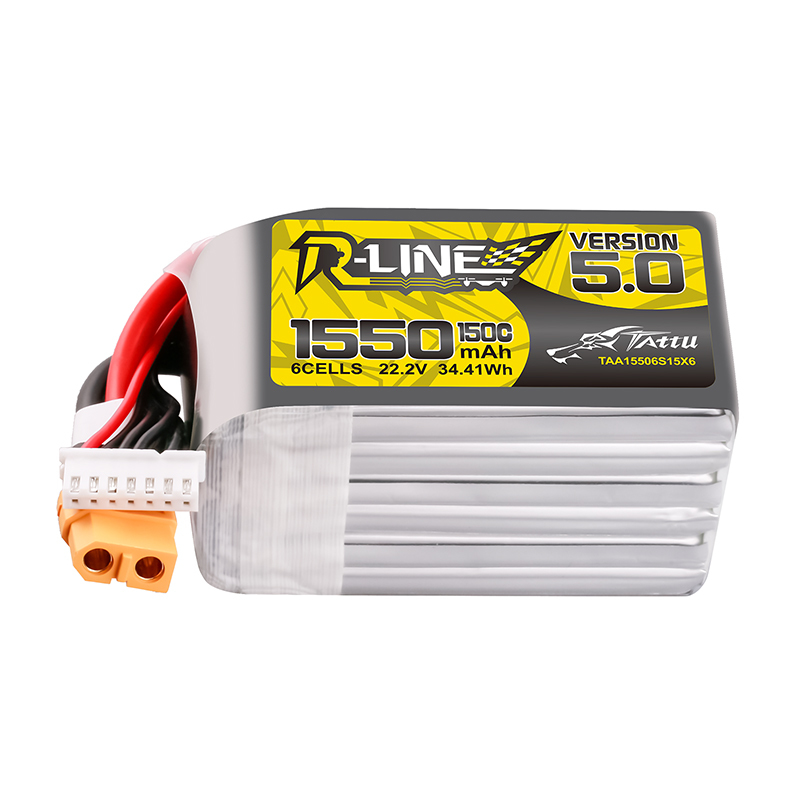 TATTU-R-LINE 5.0 22.2V 1550mAh - Drone Battery Plate avaliação e preço