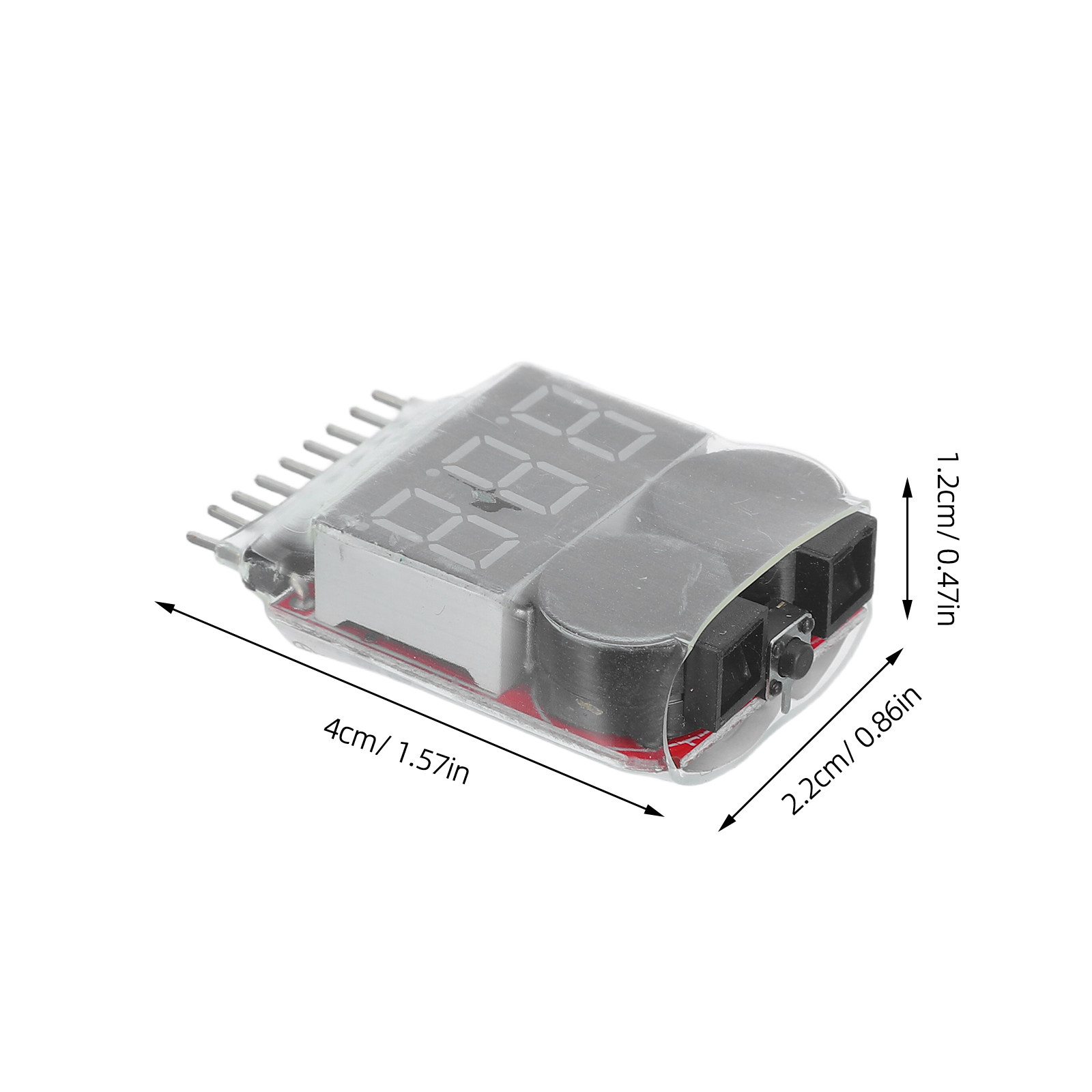 2Pcs Lipo Battery Checker Volt - Drone Battery Voltage Checker avaliação e preço