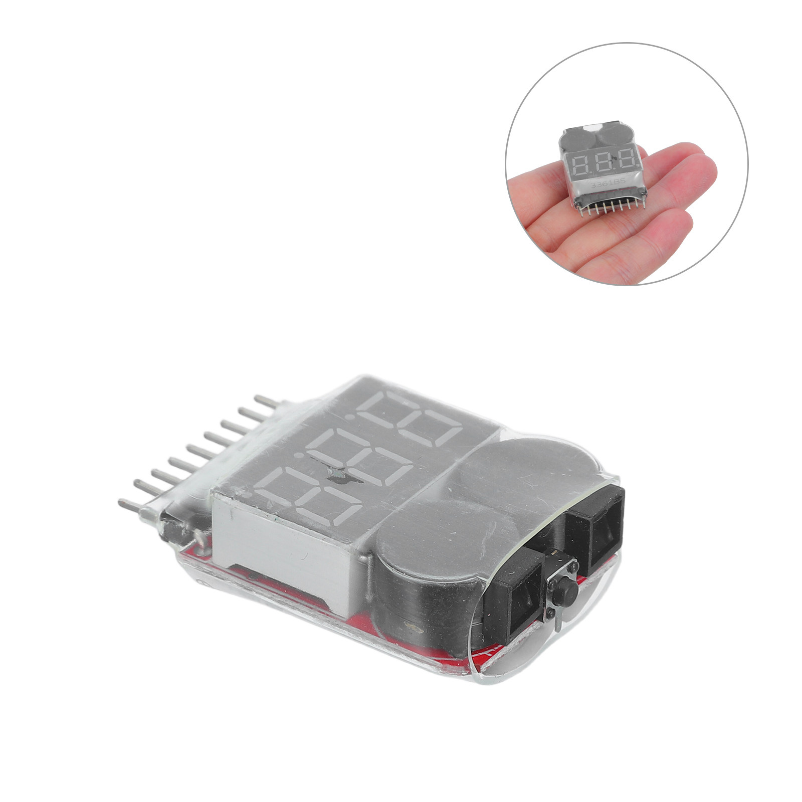2Pcs Lipo Battery Checker Volt - Drone Battery Voltage Checker avaliação e preço