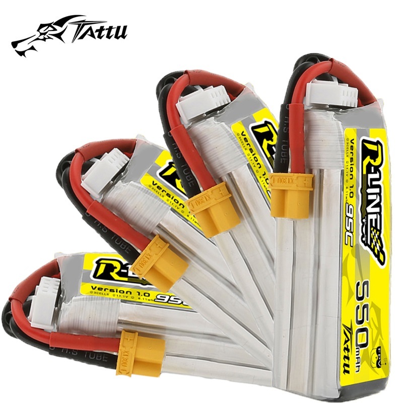 Upgrade TATTU R-LINE 1.0 550mA - Drone Battery 3S avaliação e preço