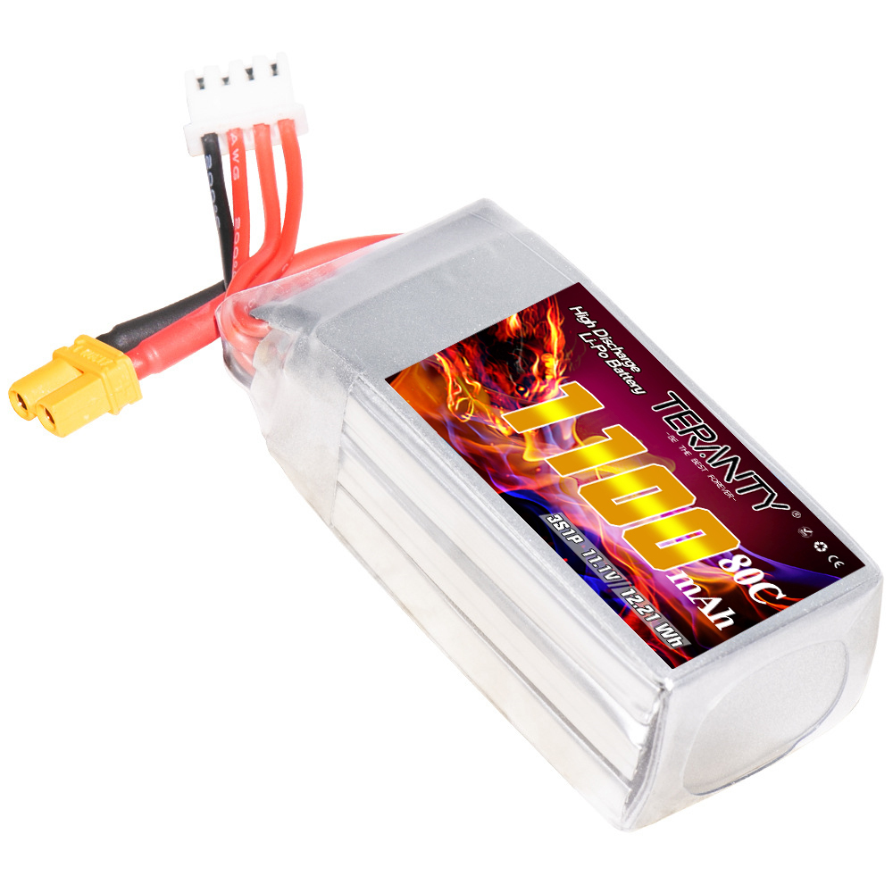 TERANTY 3S 11.1V 1100mAh 80C/1 - Drone Battery 3S avaliação e preço