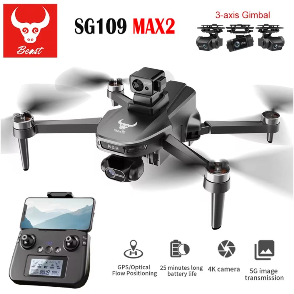 SG109 MAX2 Professional FPV 8K - Drone Battery Box avaliação e preço