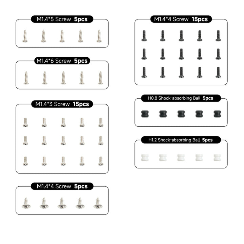 BETAFPV Drone Screw Pack Assor - Drone Battery Bag avaliação e preço