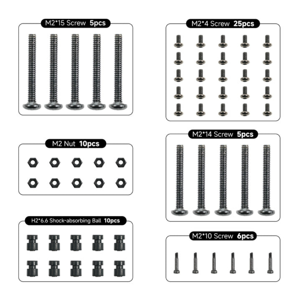 BETAFPV Drone Screw Pack Compa - Drone Battery Bag avaliação e preço