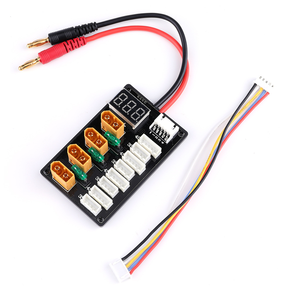XT60 Plug 3S 4S Lipo Battery P - Drone Battery Parallel Board avaliação e preço