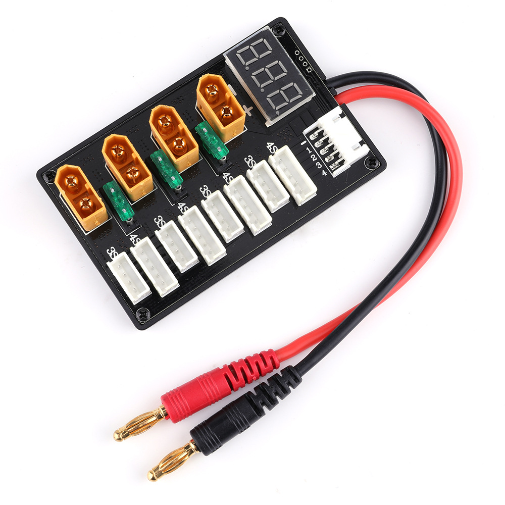 XT60 Plug 3S 4S Lipo Battery P - Drone Battery Parallel Board avaliação e preço