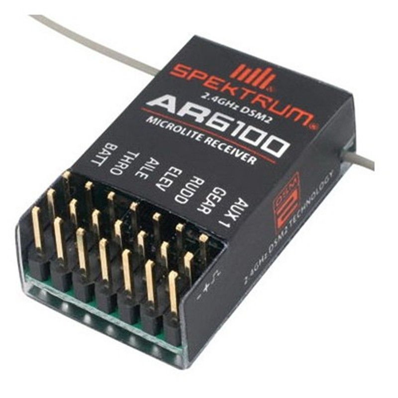 AR6100 DSM2 6CH 2.4GHz Receive - Drone Battery Connector avaliação e preço