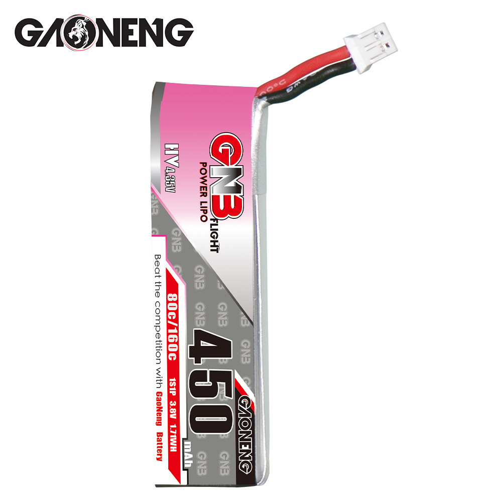 GNB HV 1S 3.8V 450mAh 80C/160C - Drone Battery Plate avaliação e preço
