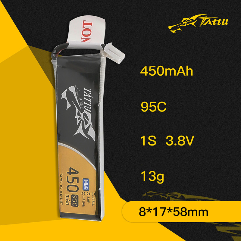 3Pcs NEW TATTU 450/500/550mAh  - Drone Battery Plate avaliação e preço