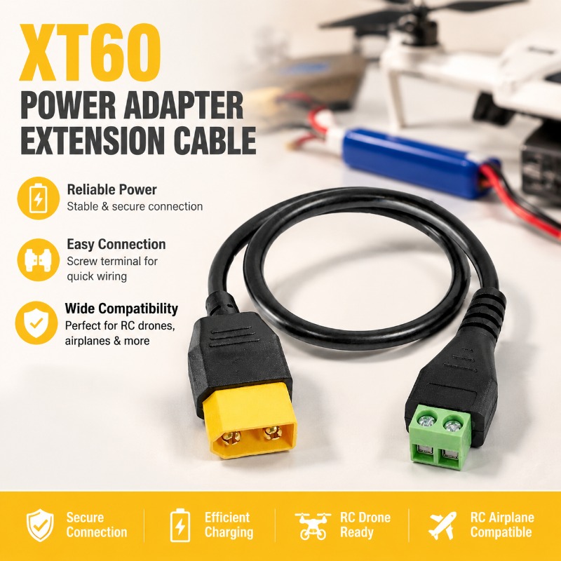 XT60 Connector Male Female To  - Drone Battery Connector avaliação e preço