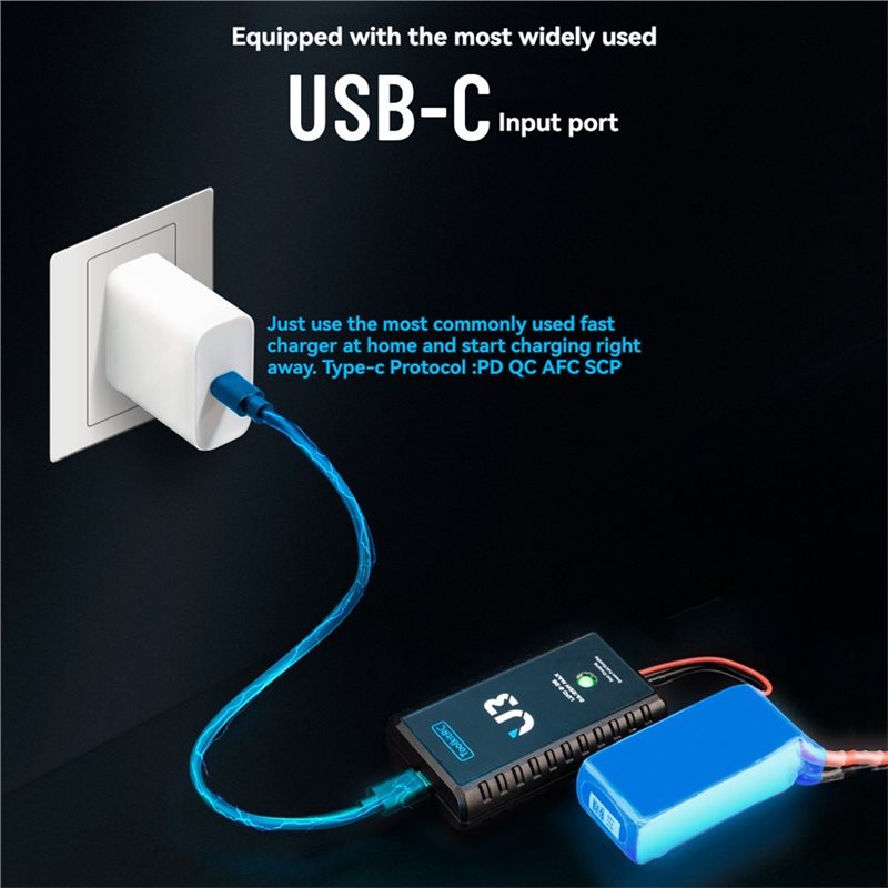 Toolkitrc U3 Battery 2A 25W 2- - Drone Battery 3S avaliação e preço
