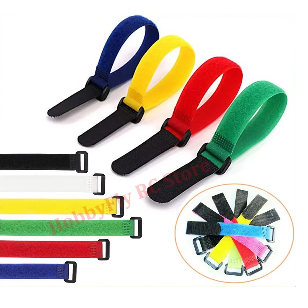 10PCS 300mm Magic Sticker LIPO - Drone Battery Strap avaliação e preço
