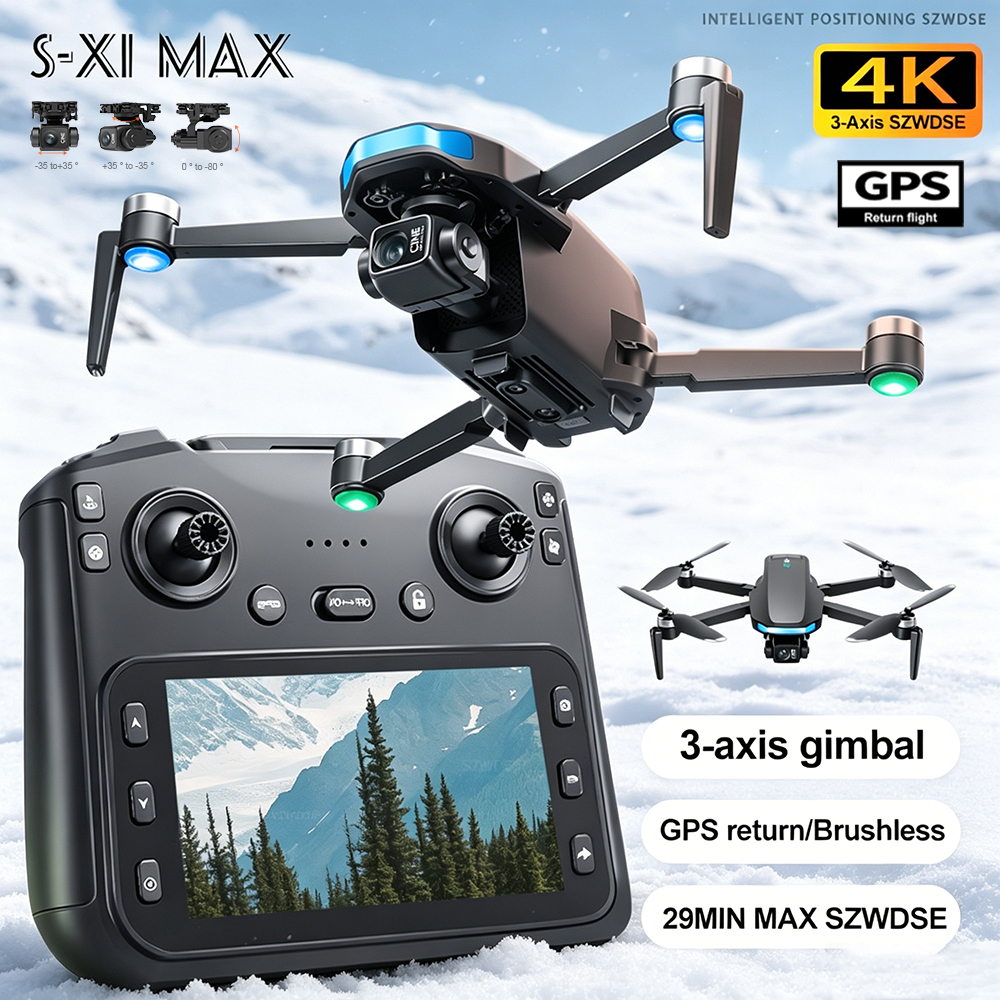 New S-X1 MAX Drone GPS 8K Prof - Drone Battery Balance Charger avaliação e preço