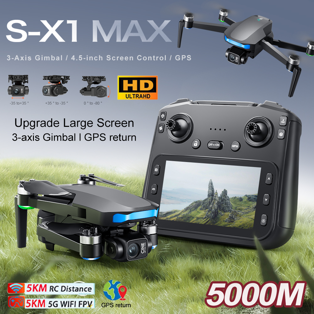 New S-X1 MAX Drone GPS 8K Prof - Drone Battery Balance Charger avaliação e preço