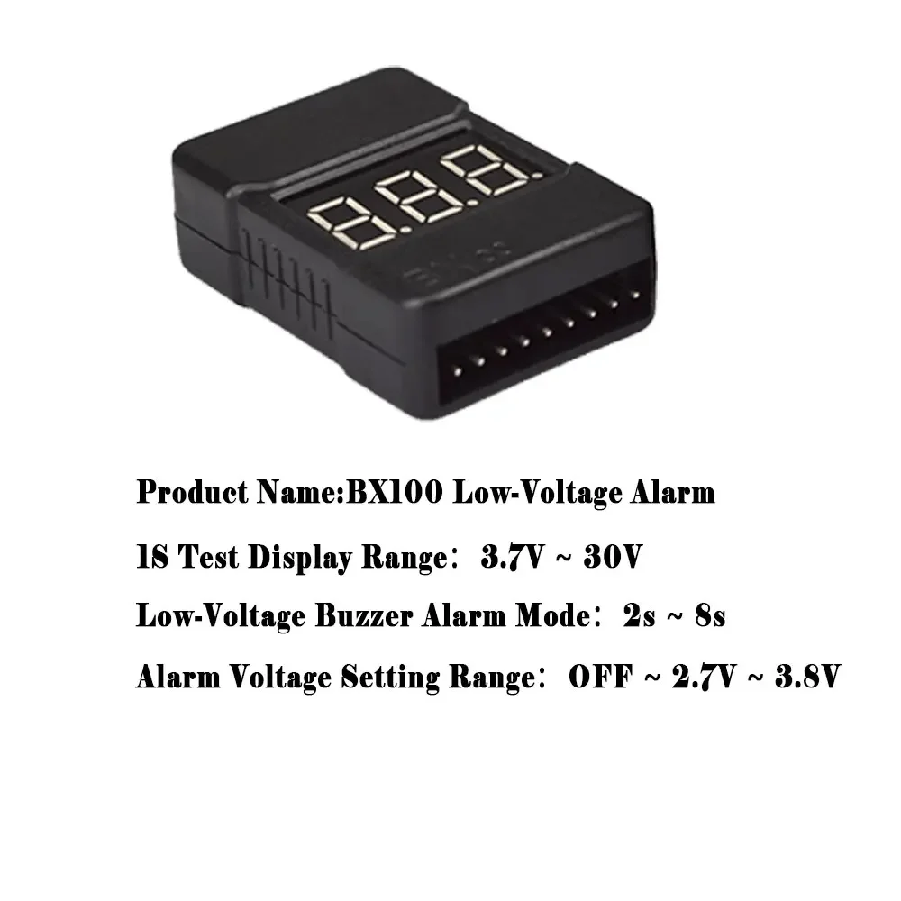 BX100 1-8S Lipo Battery Voltag - Drone Battery Alarm avaliação e preço