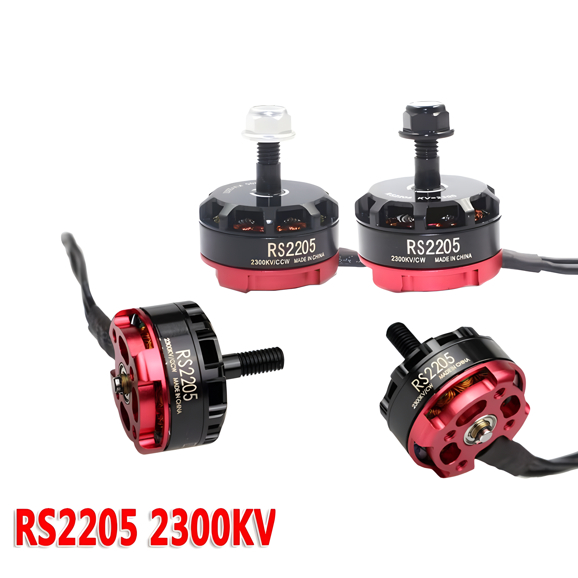 2/4pcs Brushless Motor RS2205  - Drone Battery 6S avaliação e preço