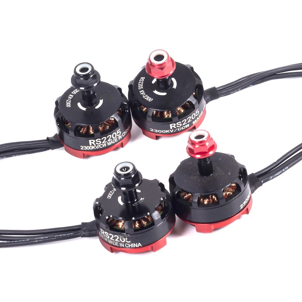 2/4pcs Brushless Motor RS2205  - Drone Battery 6S avaliação e preço