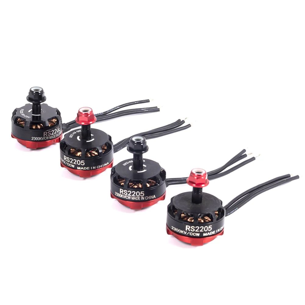 2/4pcs Brushless Motor RS2205  - Drone Battery 6S avaliação e preço
