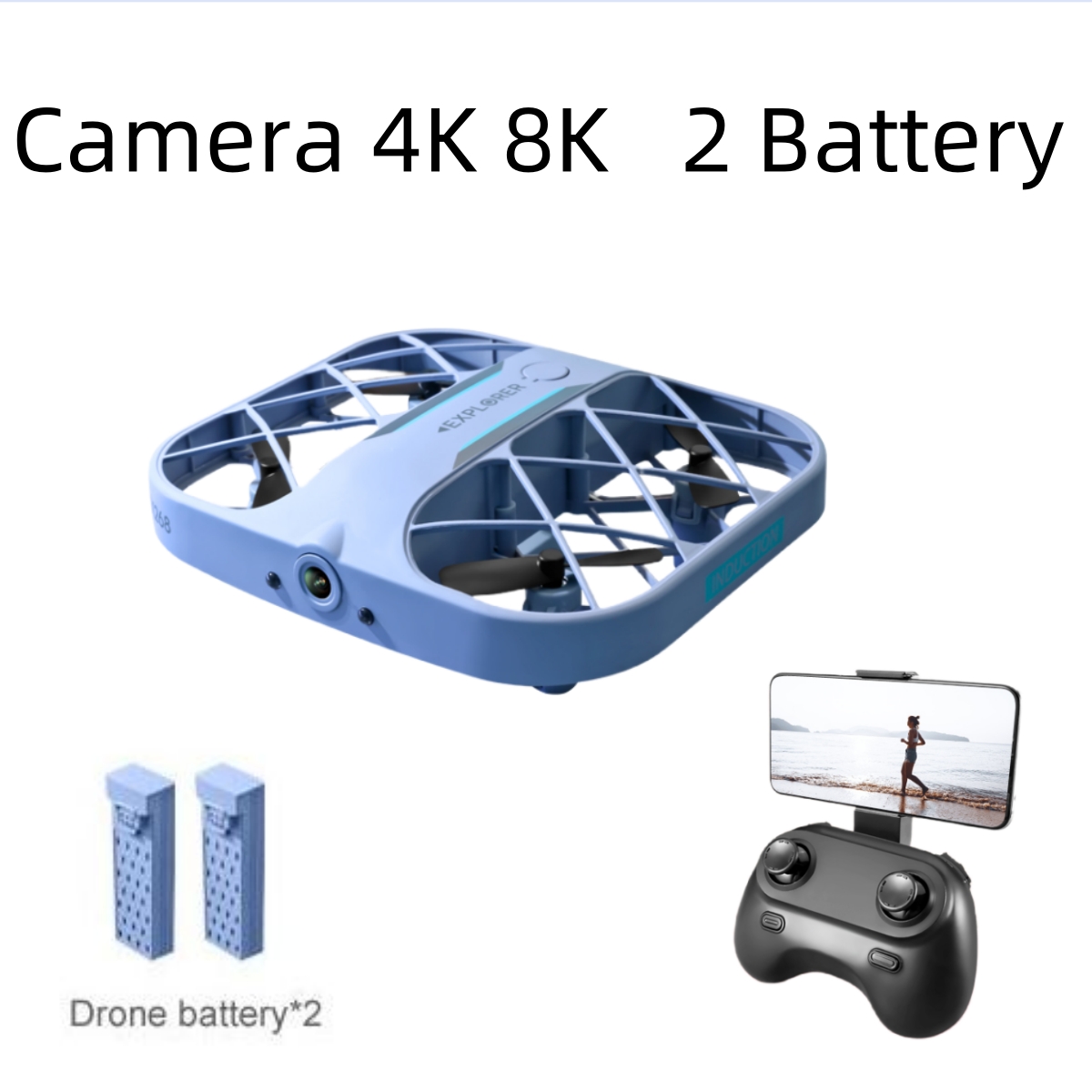 JJRC H107 FPV RC Drone with 2  - Drone Battery Box avaliação e preço