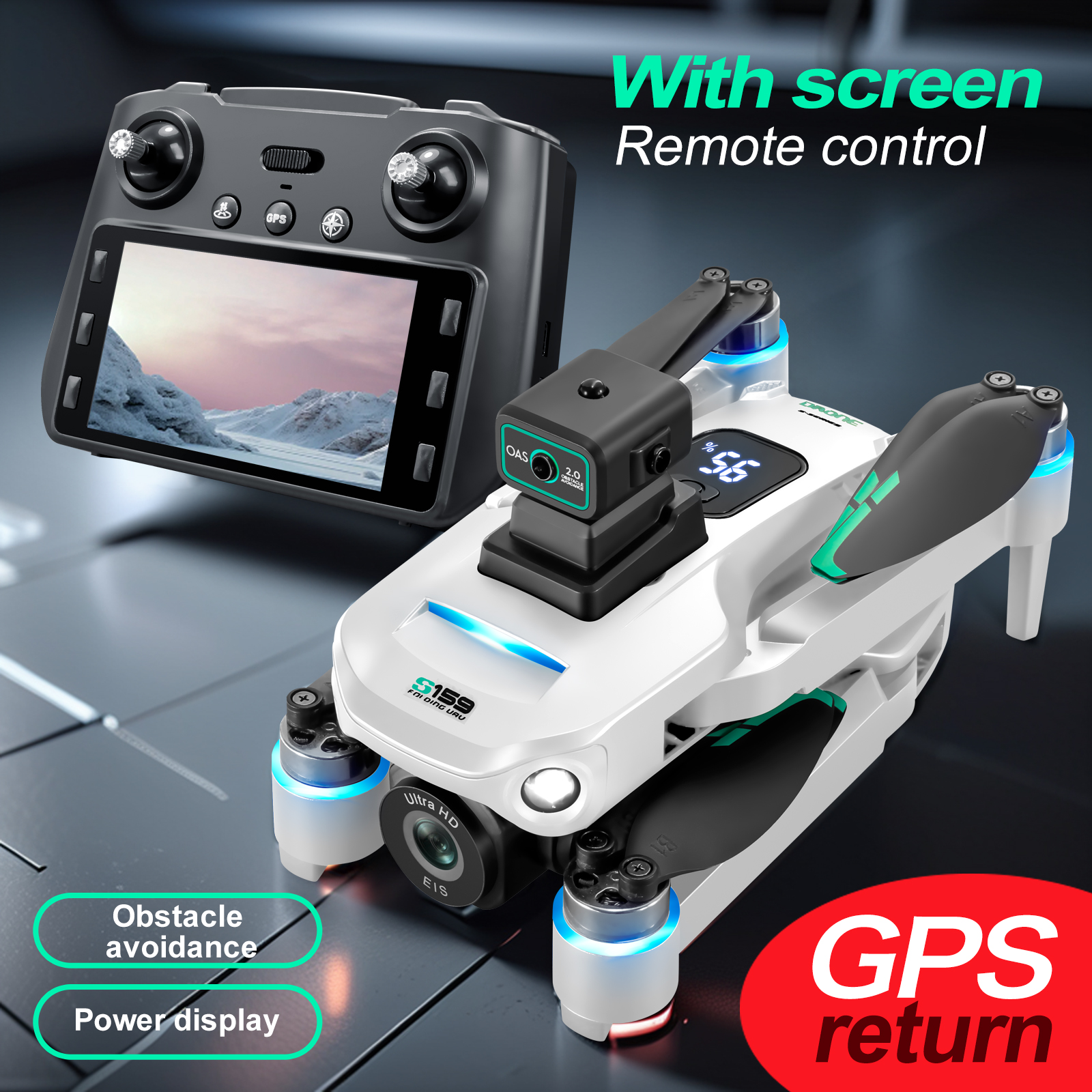 S159 GPS Drone 4K Profesional  - Drone Battery Balance Charger avaliação e preço