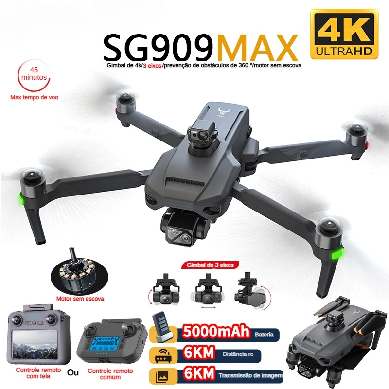 ZLL SG909 SG909MAX Professiona - Drone Battery Case avaliação e preço