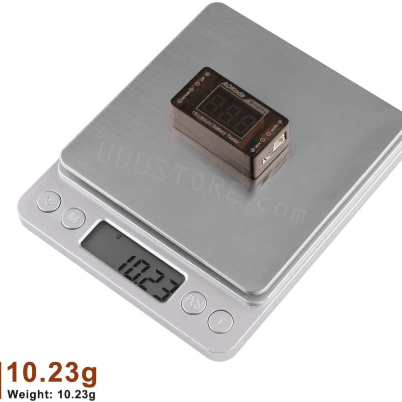 AOKoda AOK-041 1S LiPo Battery - Drone Battery Voltage Checker avaliação e preço